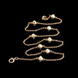 Victorian Turquoise-Studded Spheres Necklace