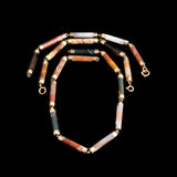Victorian Jasper & Agate Specimen Convertible Necklace