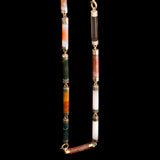 Victorian Jasper & Agate Specimen Convertible Necklace