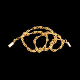 Victorian 9k Gold Fancy Link 18" Chain