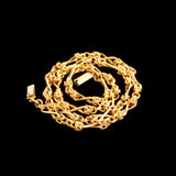 Victorian 9k Gold Fancy Link 18" Chain