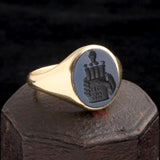 WWII Era 1914 & 1939 Intaglio Ring