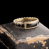Georgian French Jet Mourning Ring