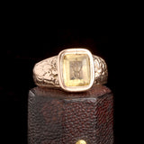 Early Victorian Caduceus Intaglio Ring