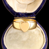Victorian 22k Gold Heart Band