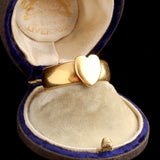 Victorian 22k Gold Heart Band