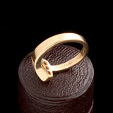 Vintage Garnet & Diamond Nail Ring
