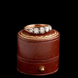 Georgian Table Cut Diamond Five Stone Ring