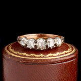 Georgian Table Cut Diamond Five Stone Ring