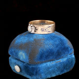 1940s Diamond & Enamel Masonic Ring