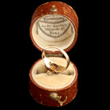 Early Victorian Gemstone Pansy Cluster Ring
