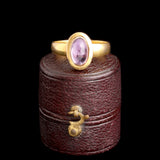 Victorian Amethyst Memorial Ring