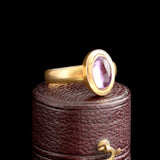 Victorian Amethyst Memorial Ring