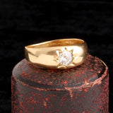 Late Victorian Star-Set Diamond Ring