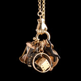 Handclasp Charm Base Necklace