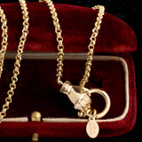 Handclasp Charm Base Necklace
