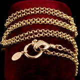 Handclasp Charm Base Necklace