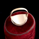Georgian Old Mine Cut Diamond & Ruby Cluster Ring